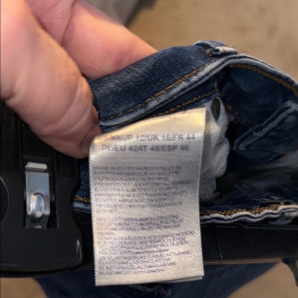 NYDJ Skinny Women's Blue Jeans - size 12. G - Picture 5 of 5